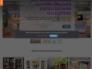 SafisHome Webáruház, STATUS, Vákuum tároló, Vákuum doboz, Equa, MosóMami, ArGusto, Dreamfield, Cibi,