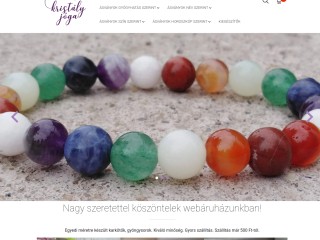 kristály karkötők, ékszerek - kristalyjogashop.hu