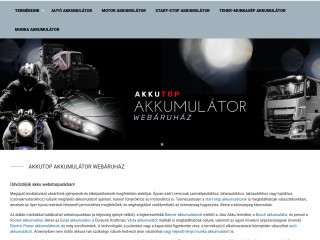 AkkuTop akkumulátor webáruház és szaküzlet