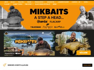 Mikbaits horgász webshop