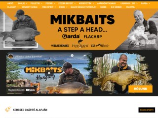 Mikbaits horgász webshop