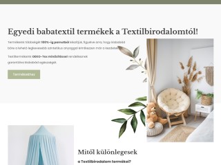 textilbirodalom.hu webáruház