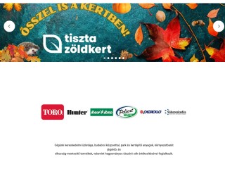 tisztazöldkert kertépítési webáruház