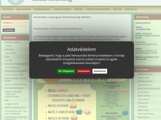 www.gyongyosikosarkozosseg.hu webáruház