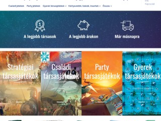 Gamewiz társasjáték webshop