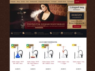 Vizipipa webáruház - Minden, ami vizipipa