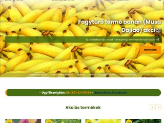 Bananfa.hu - banán növény és egzotikum