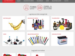 Autóalkatrész Webáruház / autoalkatreszguru.hu