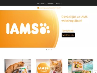 Iams hivatalos márkaáruház - iamsshop.hu