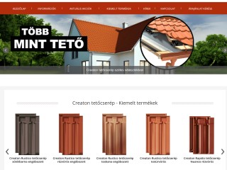 Kedvező Creaton tetőcserép árak - Creativcserép.hu