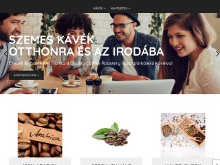 kavezas.hu Kávé webshop és a Vitaminbox Smart Café webáruháza