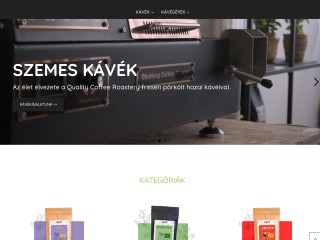 kavezas.hu Kávé webshop és a Vitaminbox Smart Café webáruháza