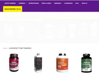 Protein Top Shop Táplálékkiegészítő Webáruház