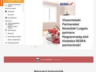 DEDRA Czaga Webáruház DEDRA Termékek Webáruháza