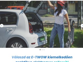 E-TWOW, Prémium Elektromos Roller – E-TWOW.hu