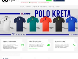 Zeusport Italia sportruházat, sporteszköz nagykereskedelmi központ