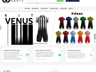 Zeusport Italia sportruházat, sporteszköz nagykereskedelmi központ