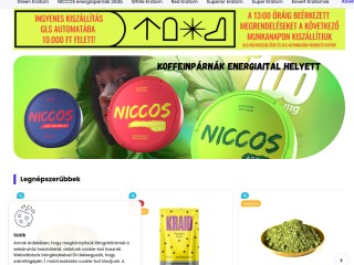 Kiváló minőségű kratom Indonéziából - KratoShop™