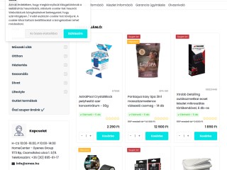 XMAX webáruház | folyamatos akciók | gyors házhozszállítás | készletről értékesítés