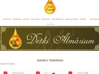 www.detkialmarium.hu webáruház
