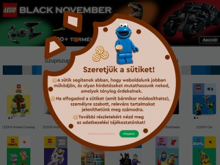 Szupiszuper LEGO kocka webáruház egyedülálló választékkal