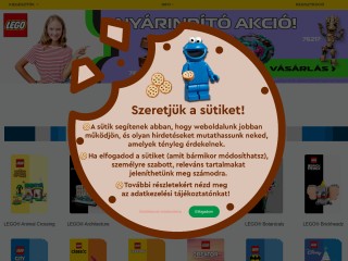Szupiszuper LEGO kocka webáruház egyedülálló választékkal