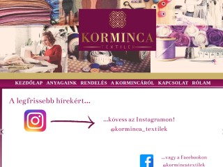 Korminca Textilek-Minőségi textilek, megfizethető áron!