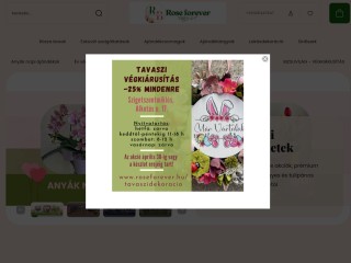 Rose forever rózsa box - virágbox, rózsa doboz, virágküldés
