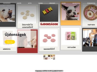 Állateledel és felszerelés webshop - www.greypetshop.hu