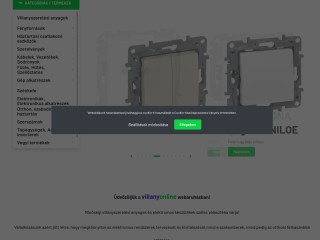Villamossági anyagok webáruháza - villanyonline.hu