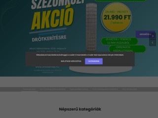 Drótkerítés Webáruháza