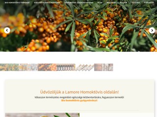Homoktövis termékek | Ellenőrzött bio gazdálkodás | Lamore
