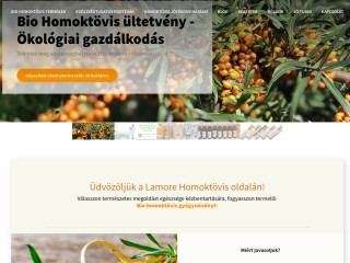 Homoktövis termékek | Ellenőrzött bio gazdálkodás | Lamore