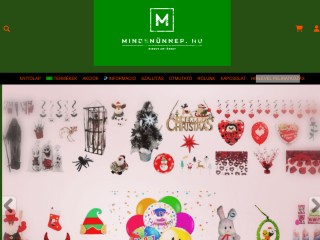 www.mindenunnep.hu webáruház