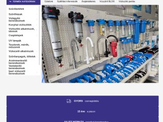 Vízkezelés - Filter-Tech ivóvíztisztítás szakszerűen