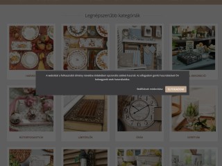 Szép-otthon.hu lakáskiegészítő webáruház