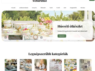 Szép-otthon.hu lakáskiegészítő webáruház