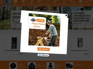 STIHL webáruház és szakkereskedés | Öreg Fűrész