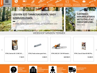 STIHL webáruház és szakkereskedés | Öreg Fűrész