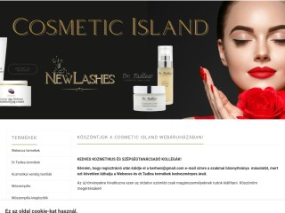 cosmeticisland, cosmeticisland.hu, medicalbeauty, műszempilla, kellékek, biokozmetikumok, webecos, n