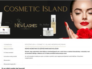 cosmeticisland, cosmeticisland.hu, medicalbeauty, műszempilla, kellékek, biokozmetikumok, webecos, n