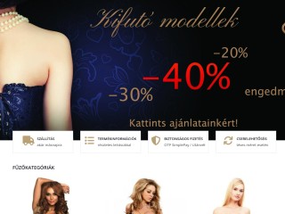 Sensual Corset - Fűző webáruház - Új fűző modellek már 6999Ft-tól