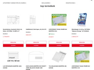 Irodaszer webáruház - irodaszerek rendelése könnyedén