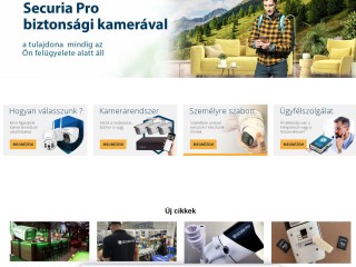 Megoldás az ön biztonságára - SecuriaPro.hu