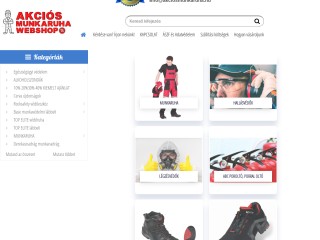 Akciósmunkaruha - munkaruházati, munkavédelmi eszköz és tűzoltó készülék webáruház