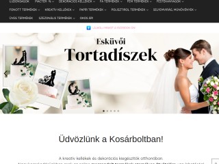 Kosárbolt.hu - A kreatív megoldások webáruháza