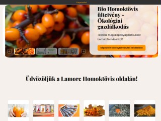 Homoktövis velő | Ellenőrzött bio gazdálkodás | Lamore