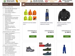 M3munkaruha munkaruházati, munkavédelmi eszköz és tűzoltó készülék webáruház