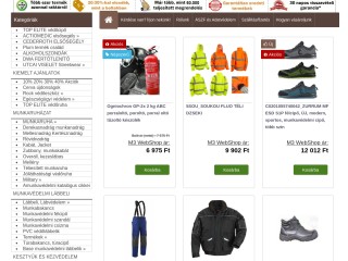 M3munkaruha munkaruházati, munkavédelmi eszköz és tűzoltó készülék webáruház