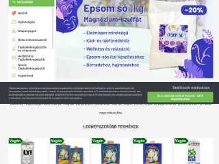 Bulkshop.hu | Vegán barát biobolt -növényi specialista webshop